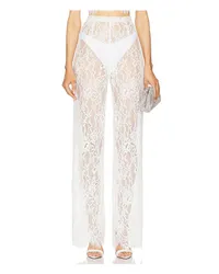 BRONX AND BANCO HOSE CAPRI BLANC LACE in White White