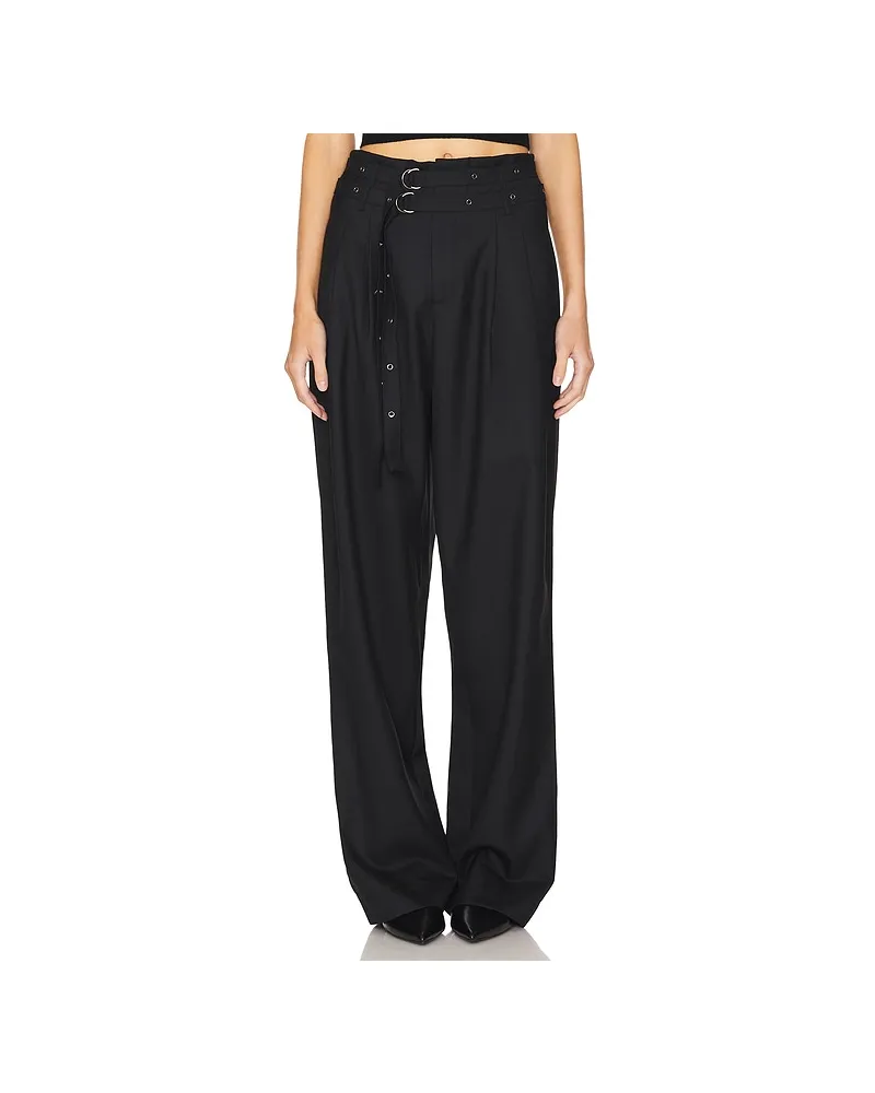 NONCHALANT LABEL HOSE JACE in Black Black