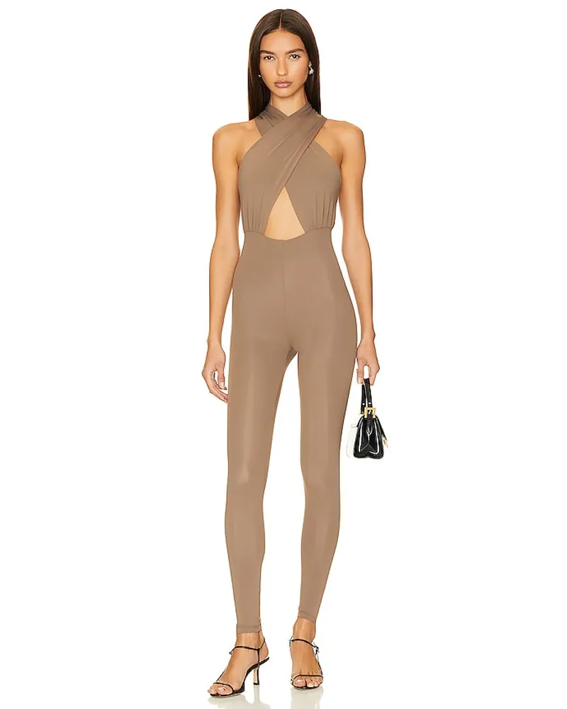 ANDAMANE JUMPSUIT HOLA in Beige Beige