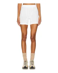 SPLITS59 Theo Rib Short in White White