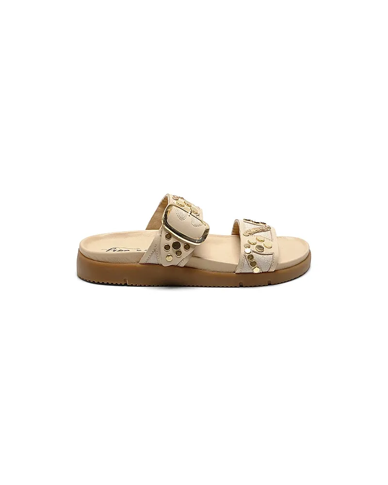 Free People Revelry Studded Sandal in Cream Cream