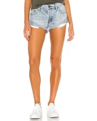 One Teaspoon JEANS-SHORTS BANDITS in Denim-Light Denim-light