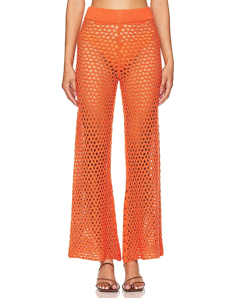 LnA Clothing HOSE KISMET in Orange Orange