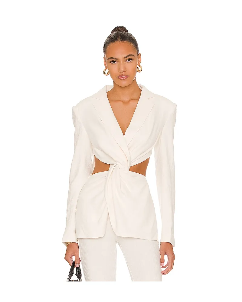 L'ACADEMIE BLAZER EMMY in Ivory Ivory