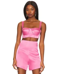 BRONX AND BANCO BUSTIER CAPRI in Pink Pink