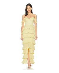 MAJORELLE ABENDKLEID AVALEE in Yellow Yellow