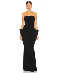 Norma Kamali ABENDKLEID in Black Black