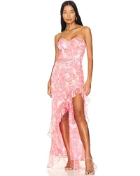 Amanda Uprichard MAXI EDEN in Pink Pink