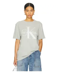 Calvin Klein SHIRTKLEIDER in Grey Grey