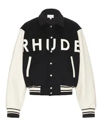 RHUDE JACKE in Black Black