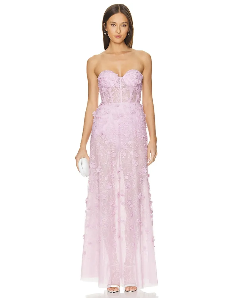 BCBGMAXAZRIA ABENDKLEID in Pink Pink