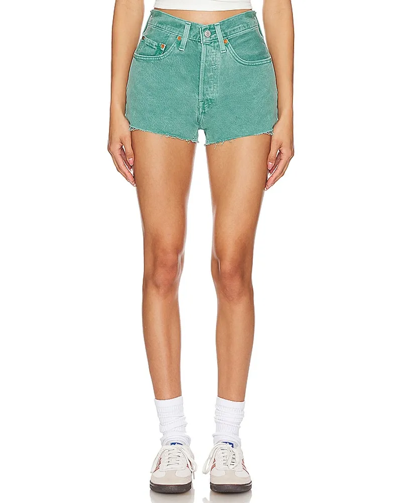 Levi's SHORTS 501 ORIGINAL in Green Green