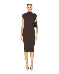 Michael Stars MIDI-KLEID IOLANDA in Brown Brown