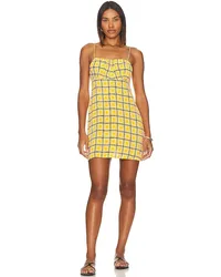 Faithfull The Brand MINIKLEID AUDRINA in Yellow Yellow