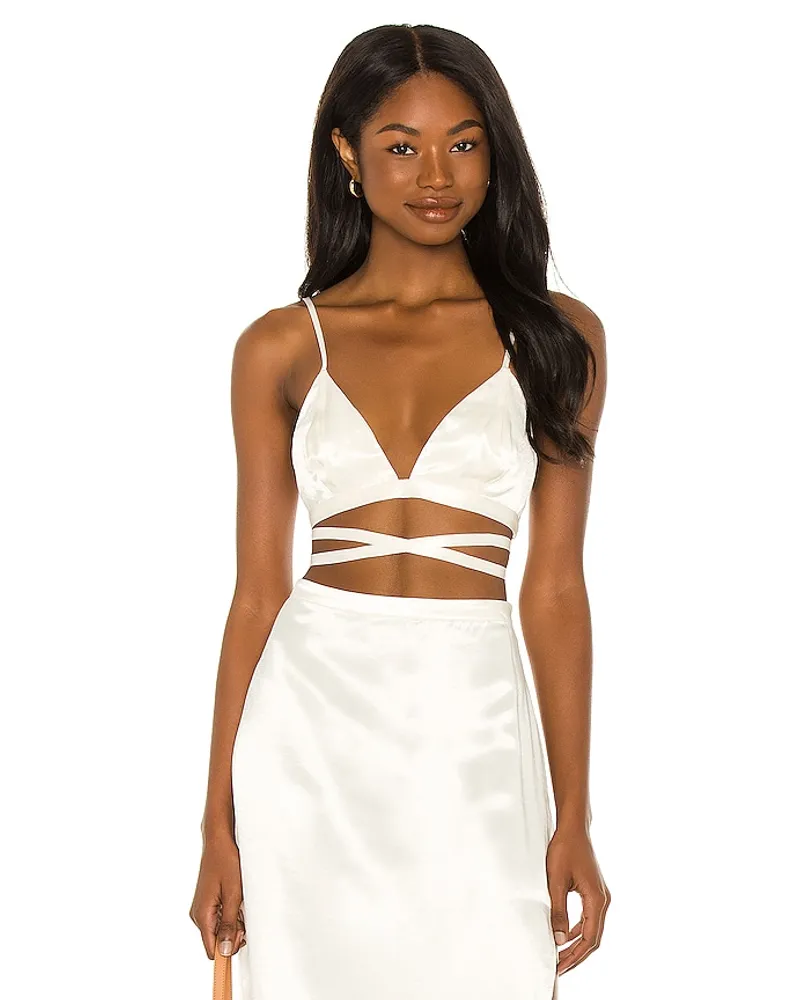 House of Harlow 1960 BUSTIER ADONIA in Ivory Ivory