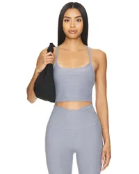 BEYOND YOGA Spacedye Slim Cropped Tank in Grey Grey