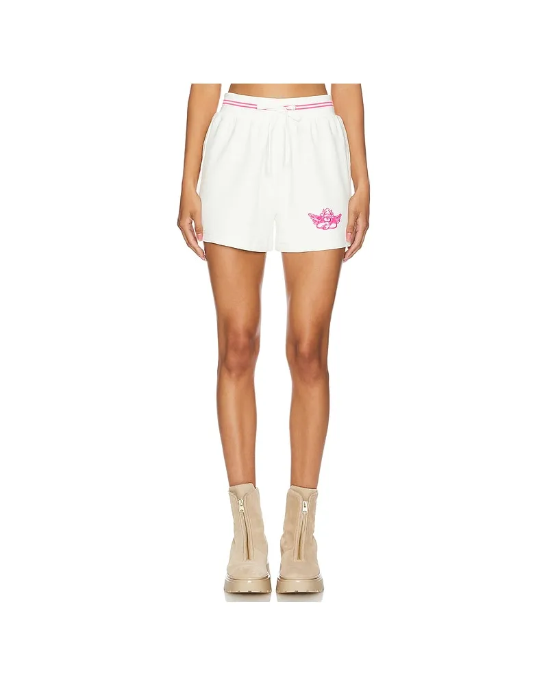 Boys Lie SHORTS PINK CHERUB UNIVERSITY in White White