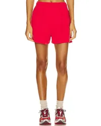 ROTATE Birger Christensen SHORTS ELASTICATED in Red Red