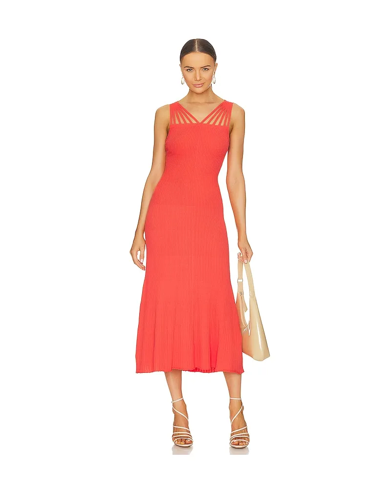 SOVERE KLEID SHIRE in Coral Coral