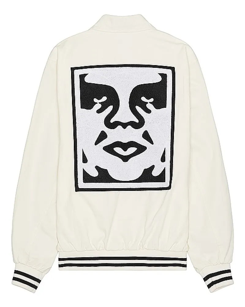 Obey JACKE in Cream Cream