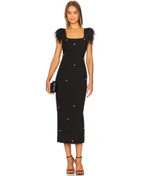 LIKELY MIDI-KLEID CAMERON in Black Black