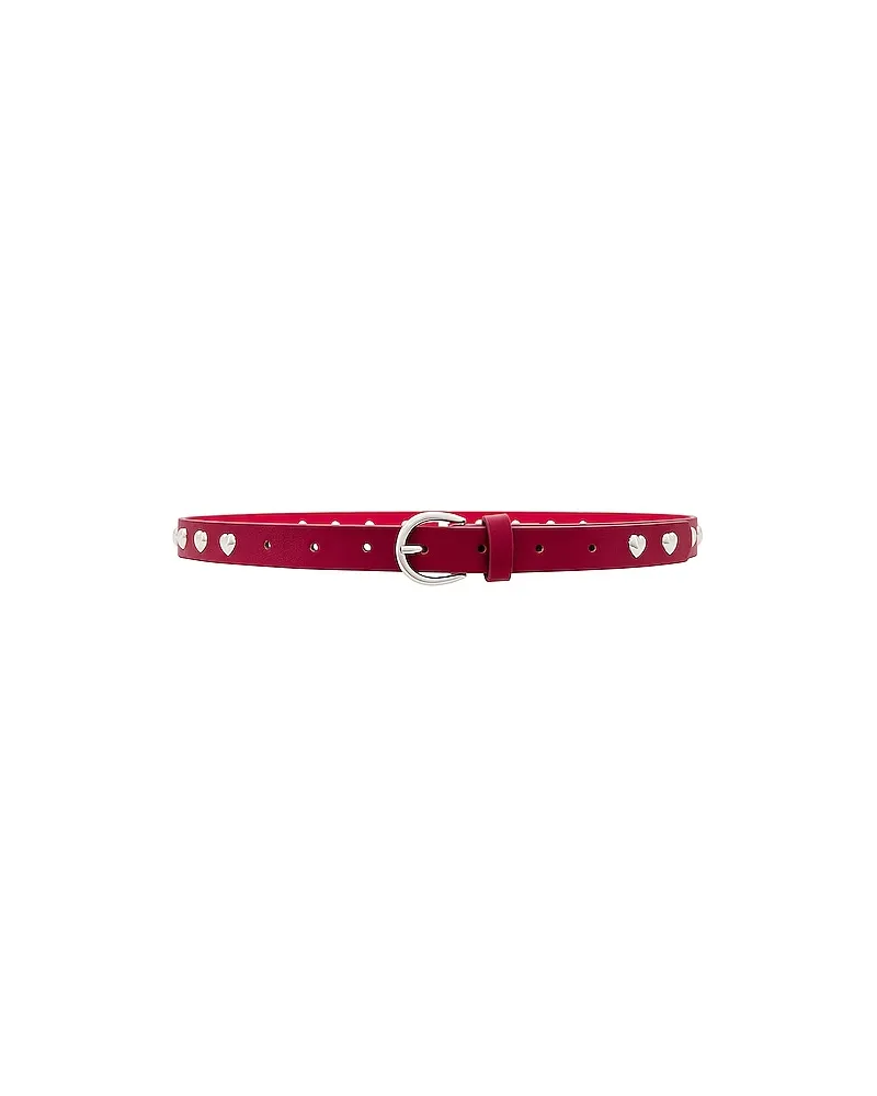 petit moments GÜRTEL STUDDED HEART in Red Red