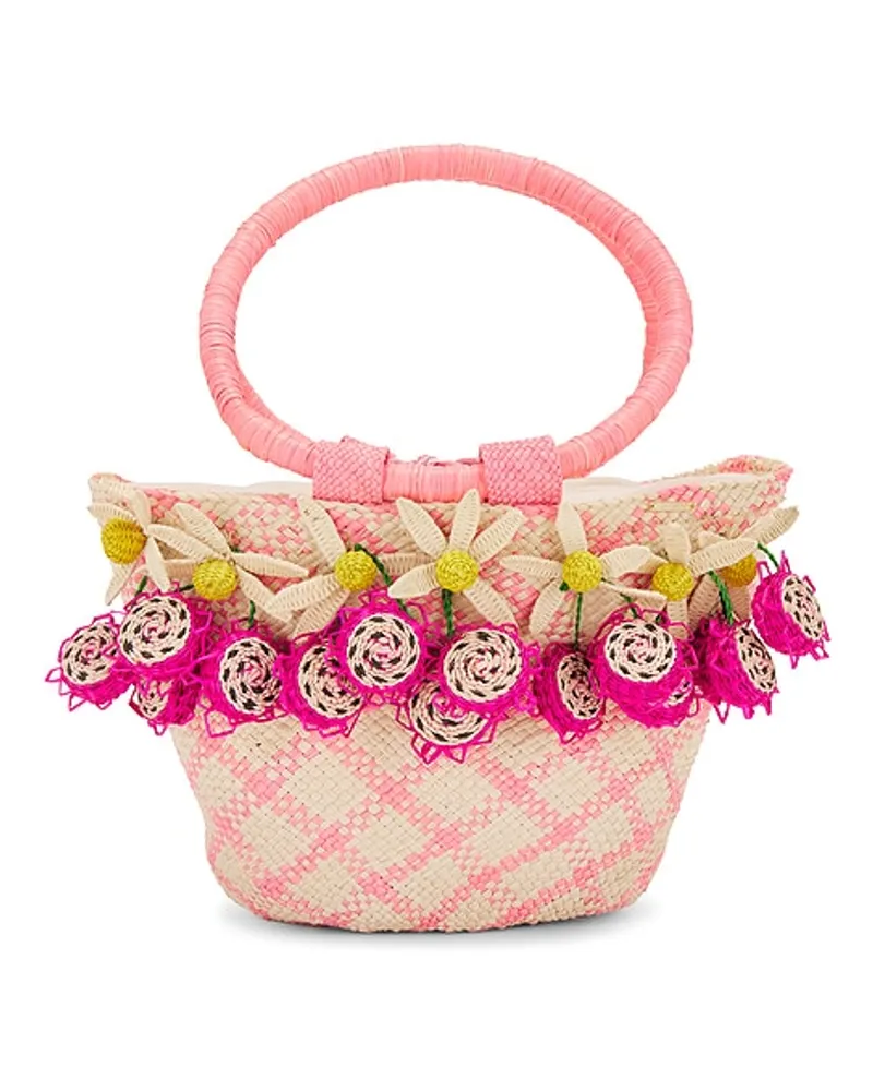 Mercedes Salazar HANDTASCHE DRAGON FRUIT in Pink Pink