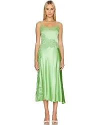 Ulla Johnson MIDI-KLEID LUCIENNE in Green Green