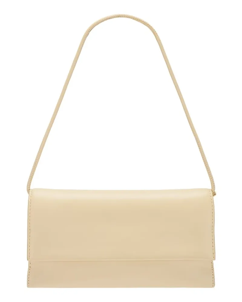 Loeffler Randall Charlee Flap Clutch in Ivory Ivory