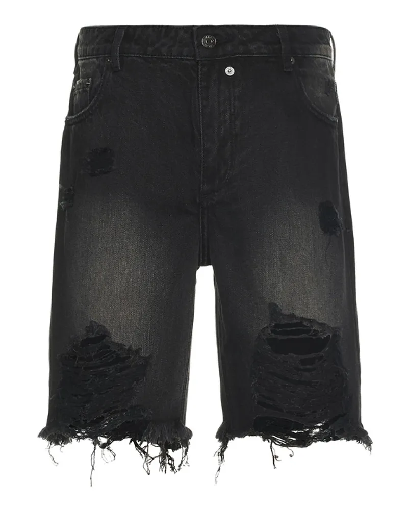 SER.O.YA SHORTS in Black Black