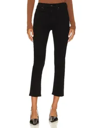 Citizens of humanity GERADE GESCHNITTENE CROP-JEANS ISOLA in Black Black