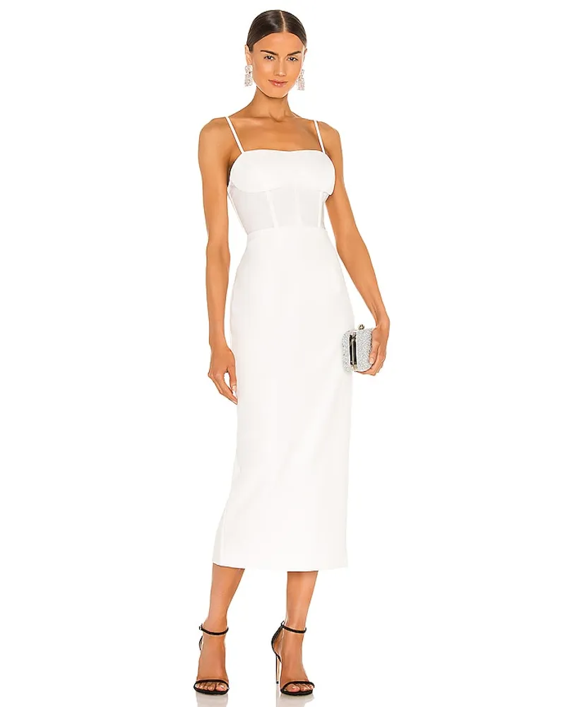 Bardot MIDI-KLEID ROBERTA in Ivory Ivory