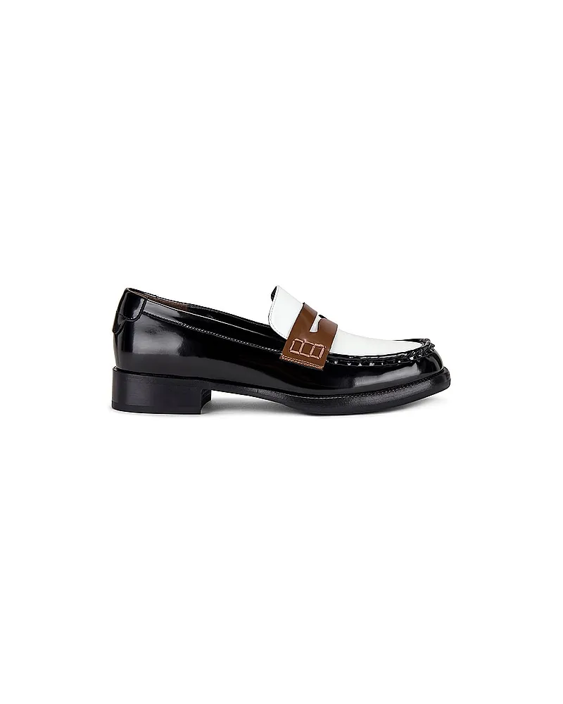 RAYE LOAFERS CAMIL in Black,White Black