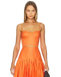 NICHOLAS Cepia Bustier Bra Top in Orange Orange