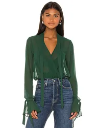 House of Harlow 1960 BLUSE JOLI in Green Green