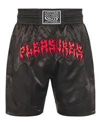 PLEASURES SHORTS in Black Black