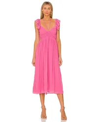 Tularosa MIDI-KLEID KATRINA in Pink Pink