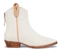 BOOT WESLEY ANKLE in Ivory