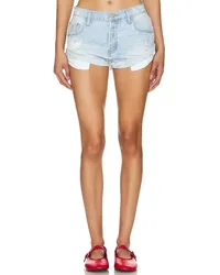 One Teaspoon LOW-WAIST-JEANSSHORTS BANDITS in Blue Blue