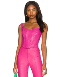 Bardot BUSTIER VEGAN in Fuchsia Fuchsia