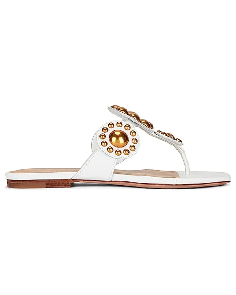 Veronica Beard SANDALE SANDAL in White White