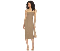 KLEID EBRILL in Taupe