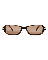 Le Specs SONNENBRILLE BAMBOOZLER in Brown Brown