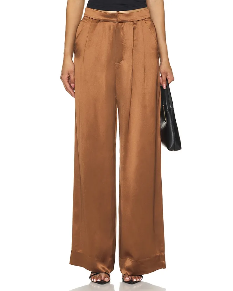 NONCHALANT LABEL HOSE PARIS in Brown Brown