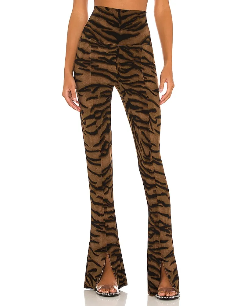 Norma Kamali LEGGINGS SPAT in Brown Brown