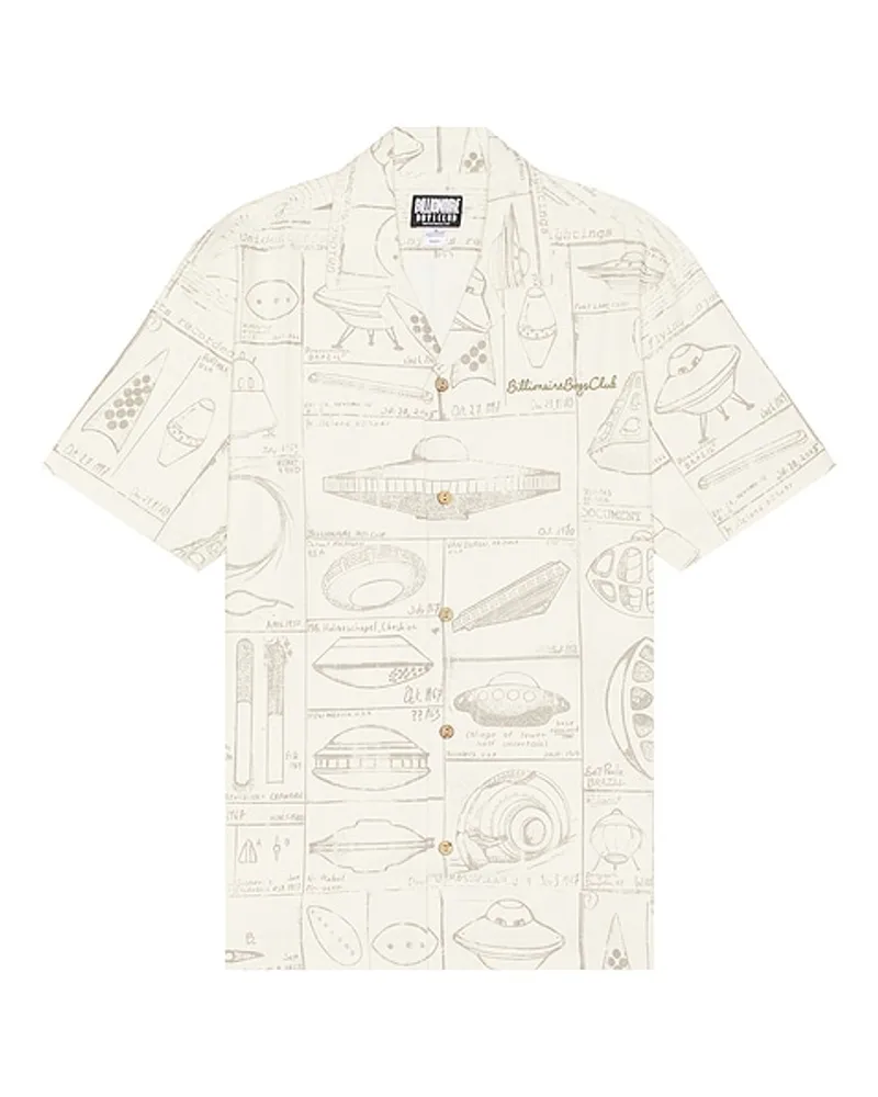 Billionaire Boys Club HEMD in Cream Cream