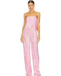 Amanda Uprichard JUMPSUIT COLLINA in Blush Blush