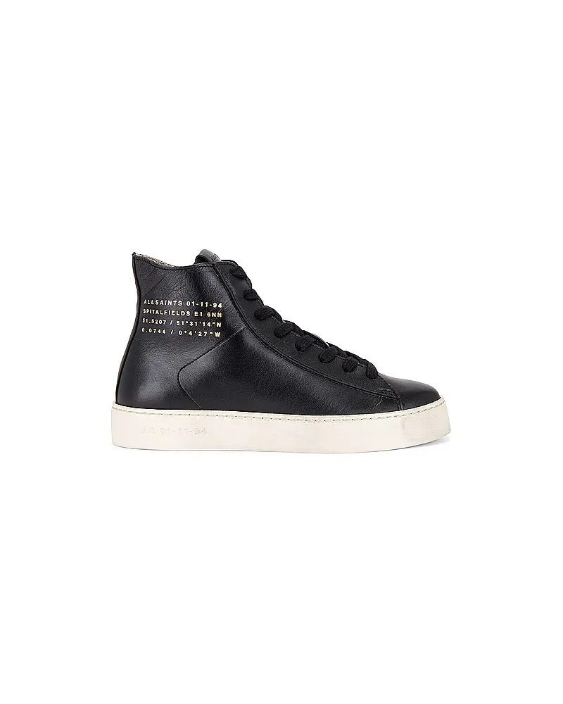 AllSaints HIGH-TOP-SNEAKERS TANA in Black Black