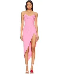 Bardot MIDI-KLEID LEIGHTON in Pink Pink