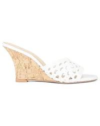 LPA WEDGES CANE WEAVE in White White